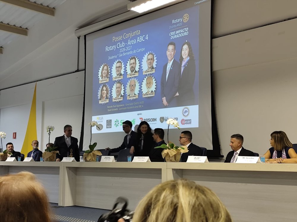 Posse conjunta dos presidentes do Rotary, Área ABC 4